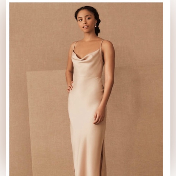 BHLDN Cali Satin Cowl Neck - Picture 2 of 4